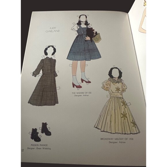 Glamorous Movie Stars Of The Thirties Paper Dolls Tom Tierney 1978 Dover uncut - Picture 3 of 7